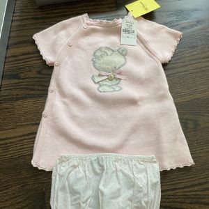 Pili Carrera luxury baby outfit 6M